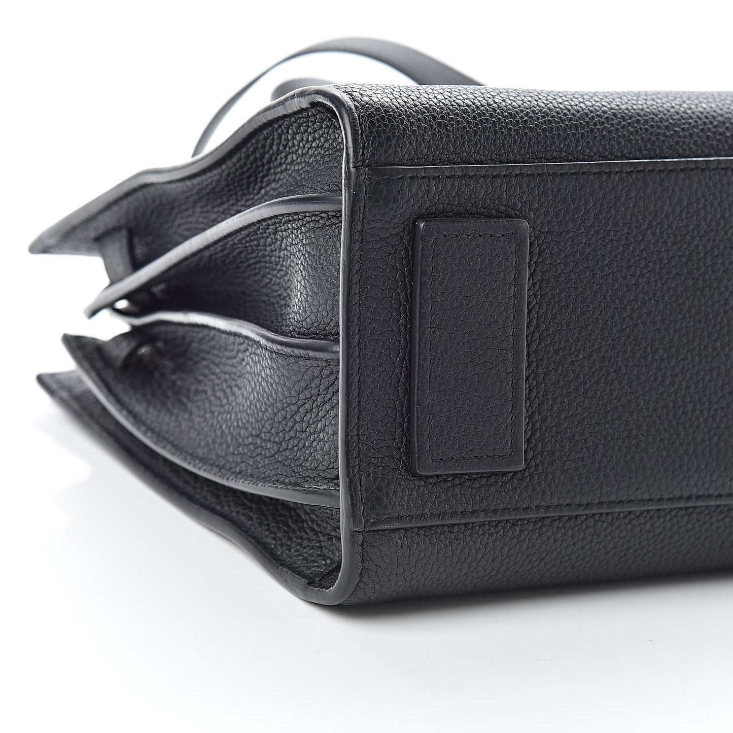 Grained Calfskin Baby Supple Sac De Jour Black