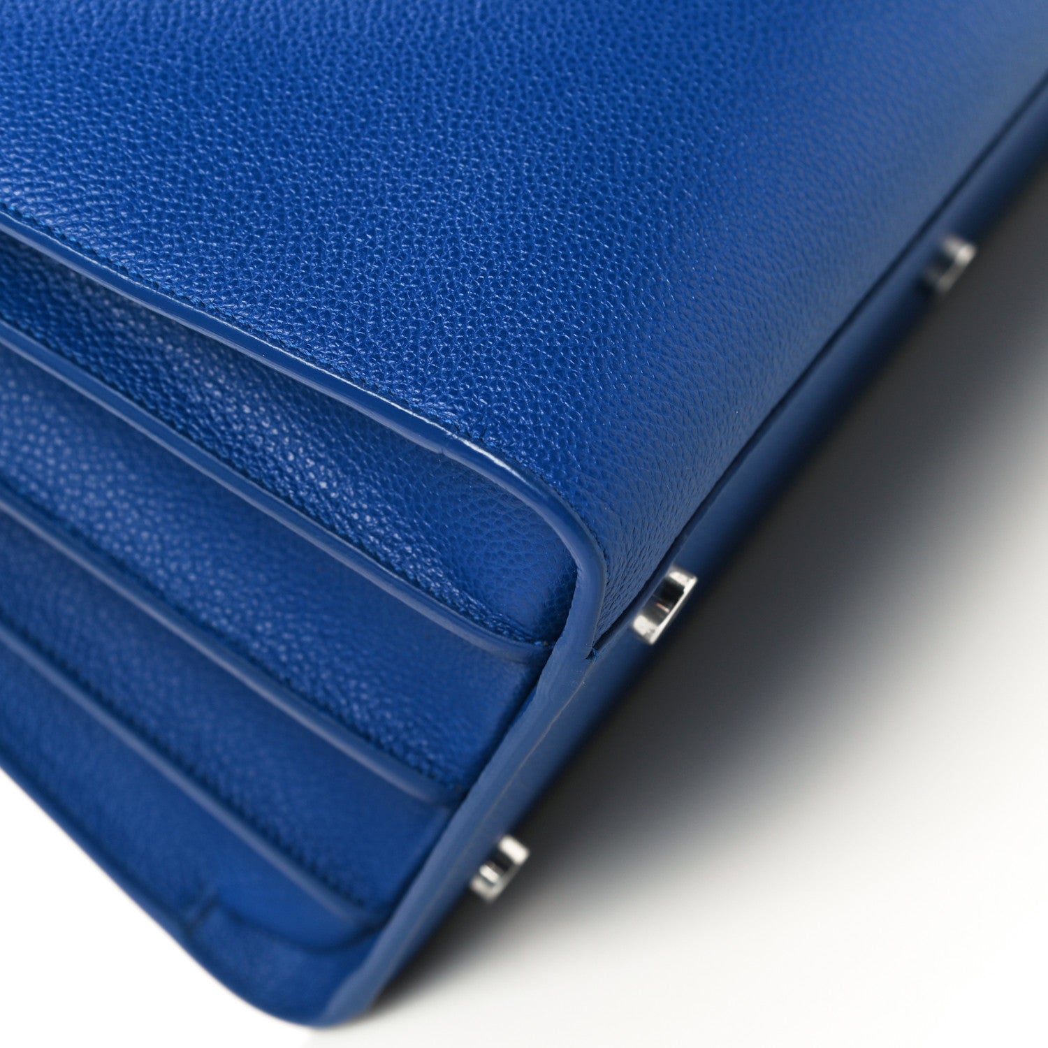 Saint Laurent Grained Calfskin Small Sac De Jour Outremer 10 of 12