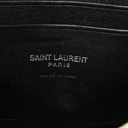 Saint Laurent Grain De Poudre Matelasse Monogram Mini Lou Camera Bag Gold Sand 6 of 13