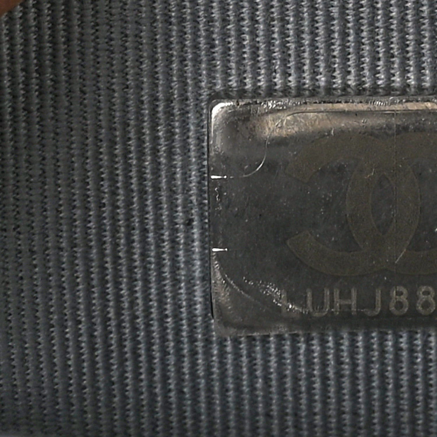 Chanel Gradient Metallic Lambskin Quilted Like A Wallet Wallet On Chain WOC Silvery Black 7 of 11