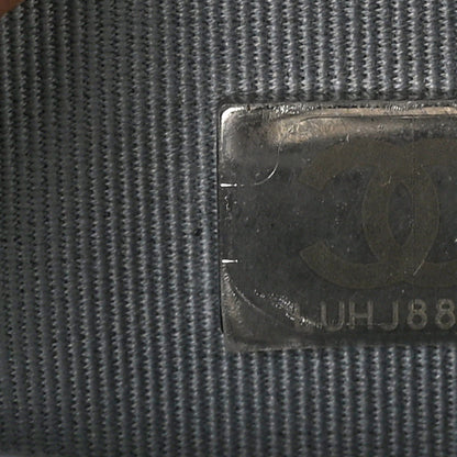 Chanel Gradient Metallic Lambskin Quilted Like A Wallet Wallet On Chain WOC Silvery Black 7 of 11