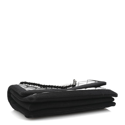 Chanel Lambskin Grosgrain Quilted Flap Black 4 of 10