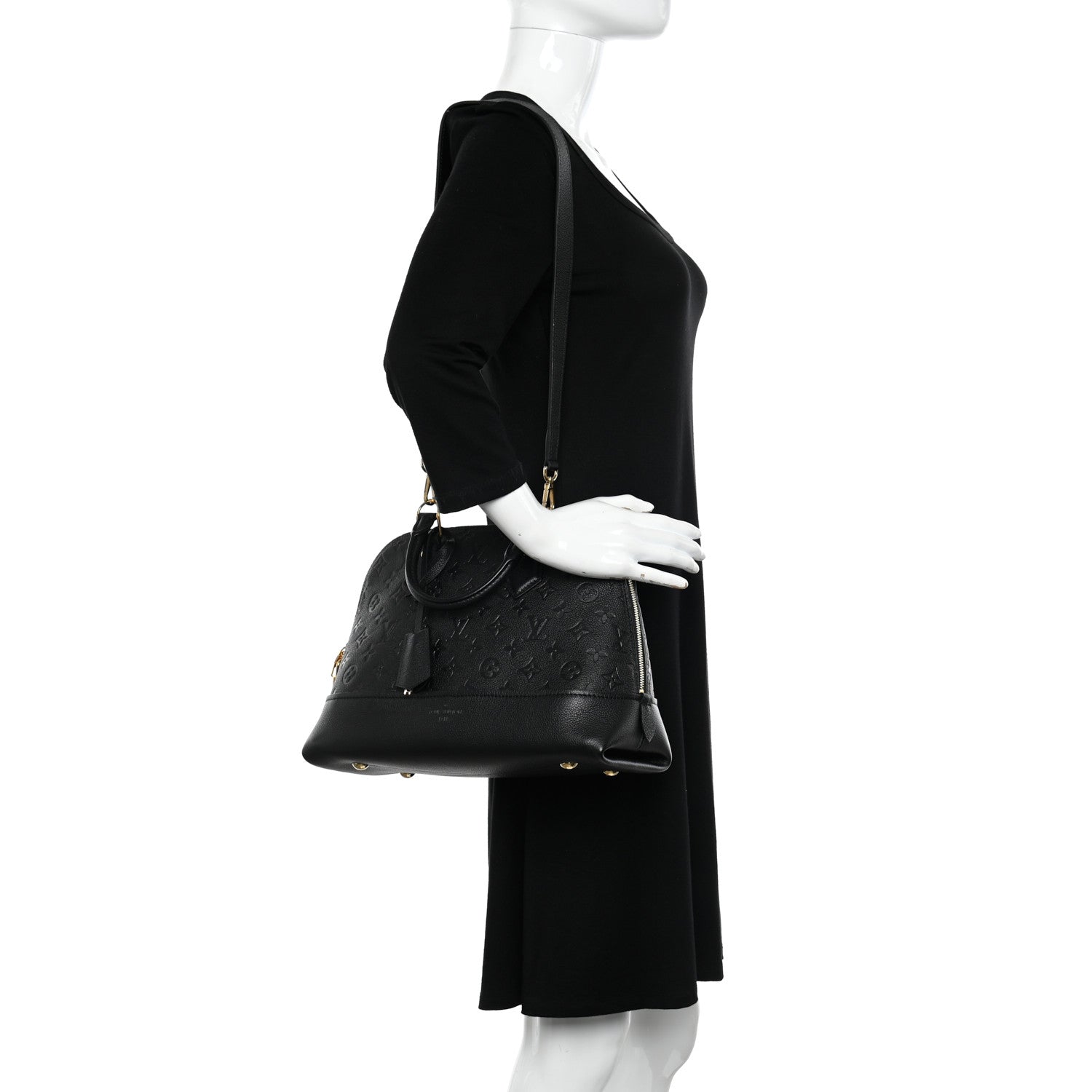 Louis Vuitton Empreinte Neo Alma PM Black 2 of 9