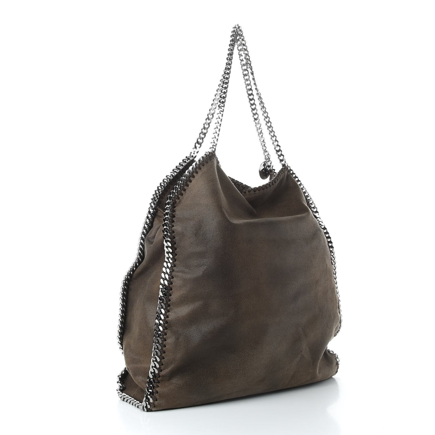 Shaggy Deer Big Falabella Tote Brown