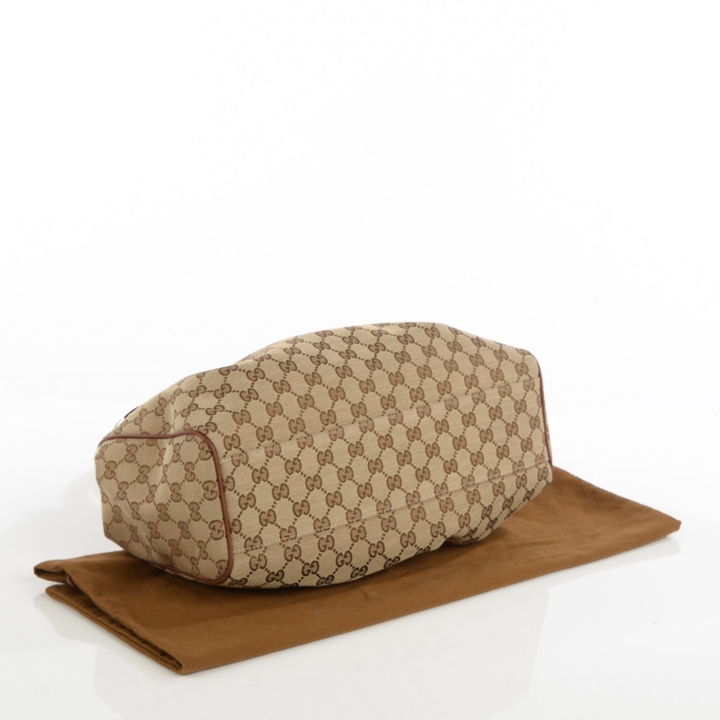 Monogram Medium Sukey Tote Brown