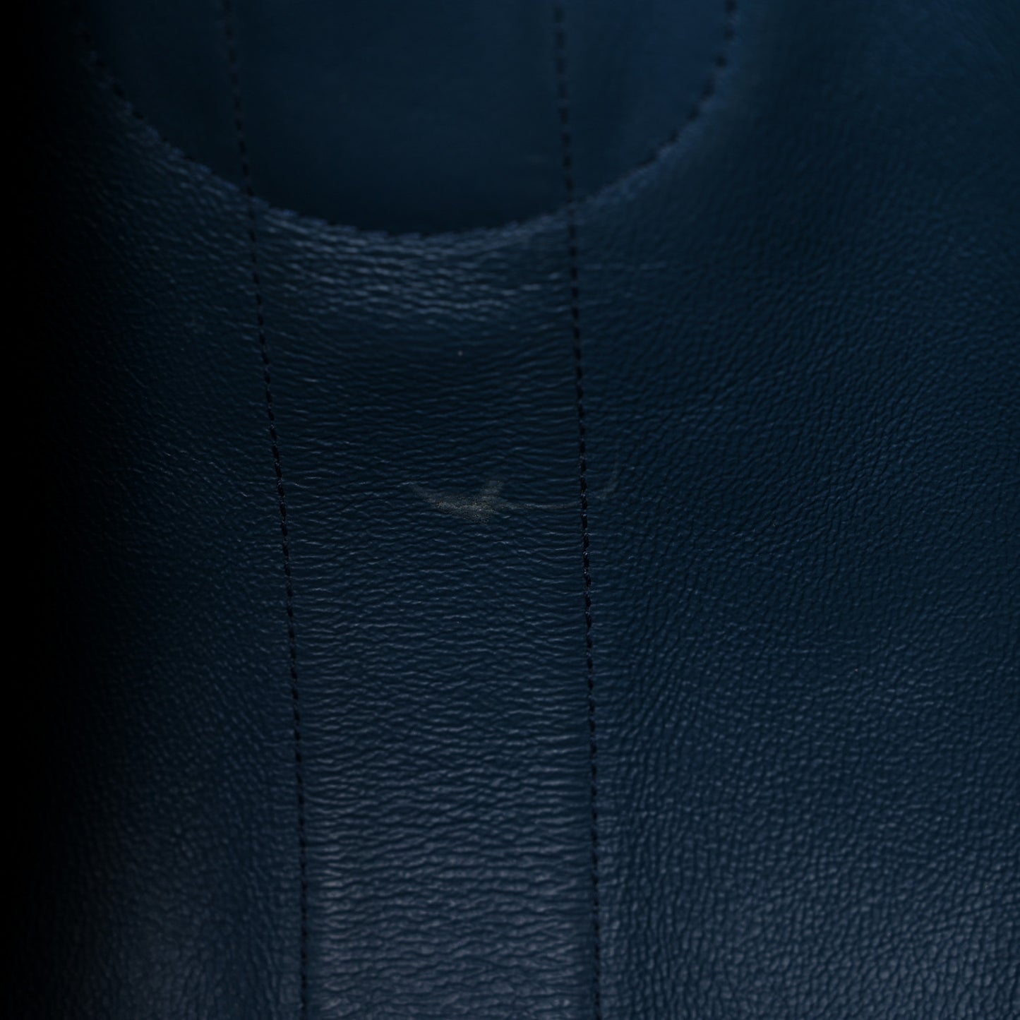 Suede Calfskin Large Rajah Chain Tote New Blue Romantic Cherry