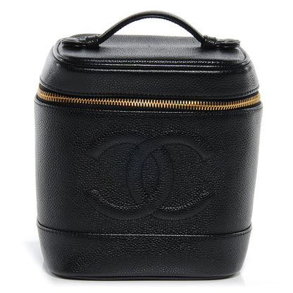 Chanel Caviar Vanity Case Black 1 of 8