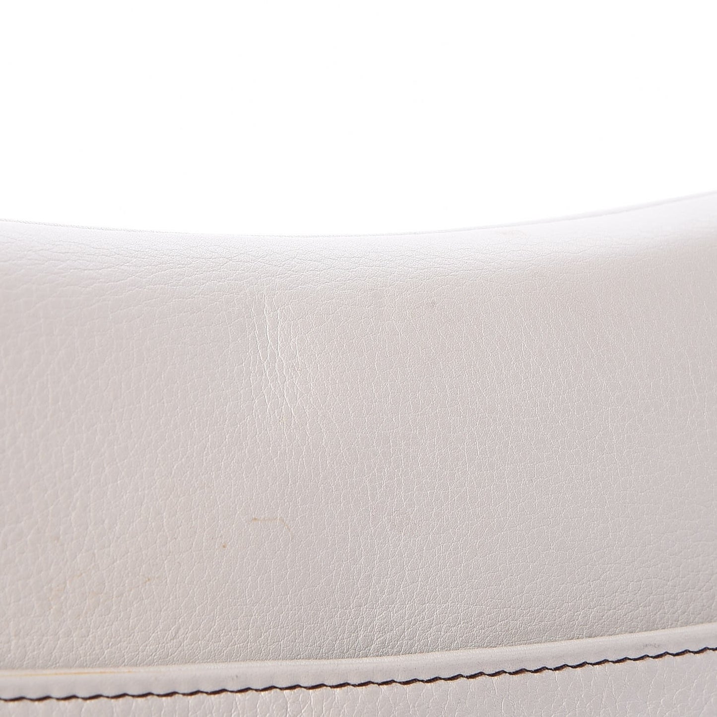 Calfskin Saddle Bag White