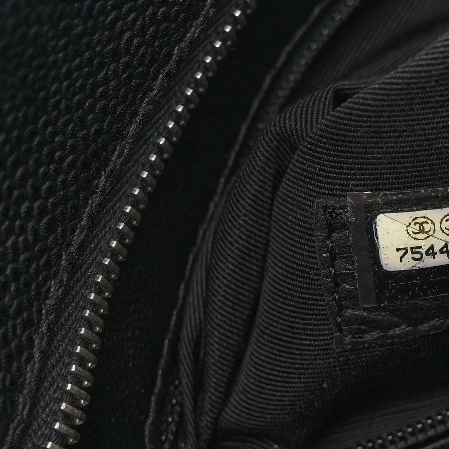 Chanel Caviar Quilted Medallion Tote Black 7 of 11