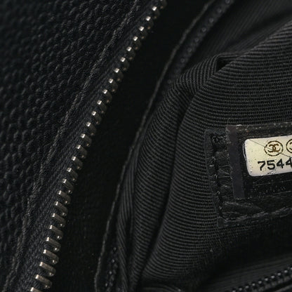 Chanel Caviar Quilted Medallion Tote Black 7 of 11