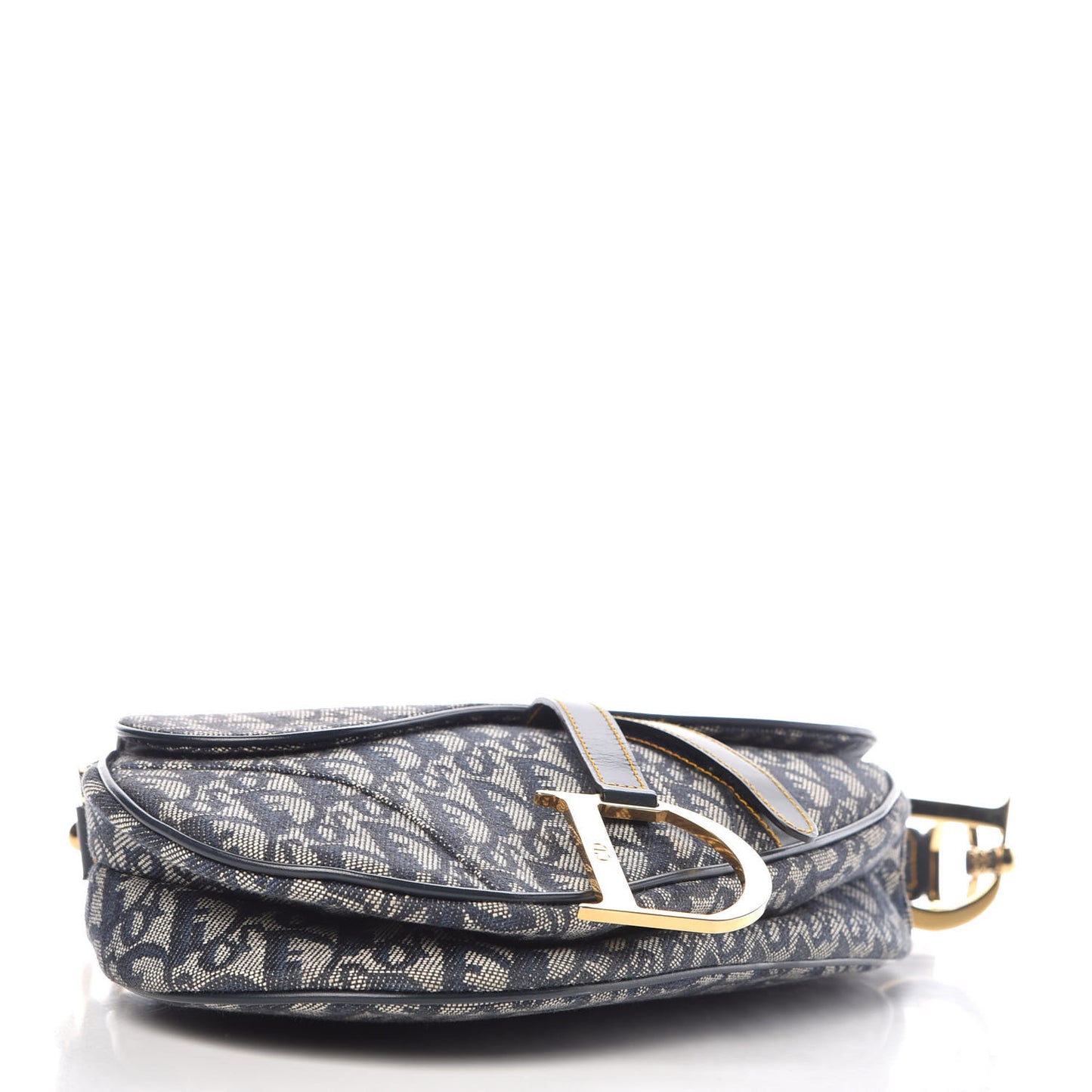 Monogram Saddle Bag Blue