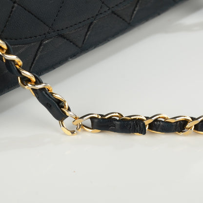 Chanel Lambskin Quilted Small Double Flap Black 8 of 12