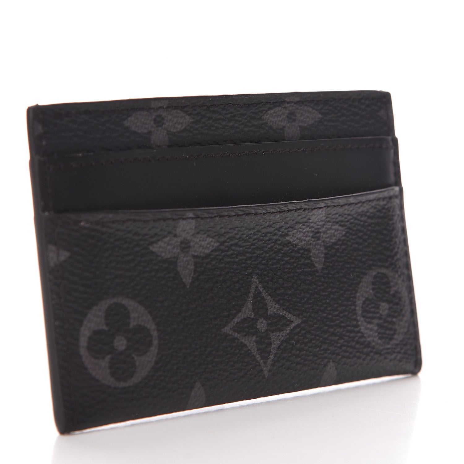 Louis Vuitton Monogram Eclipse Porte-Cartes Double Card Holder 3 of 6