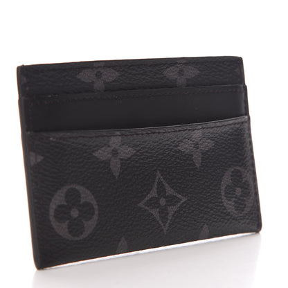 Louis Vuitton Monogram Eclipse Porte-Cartes Double Card Holder 3 of 6