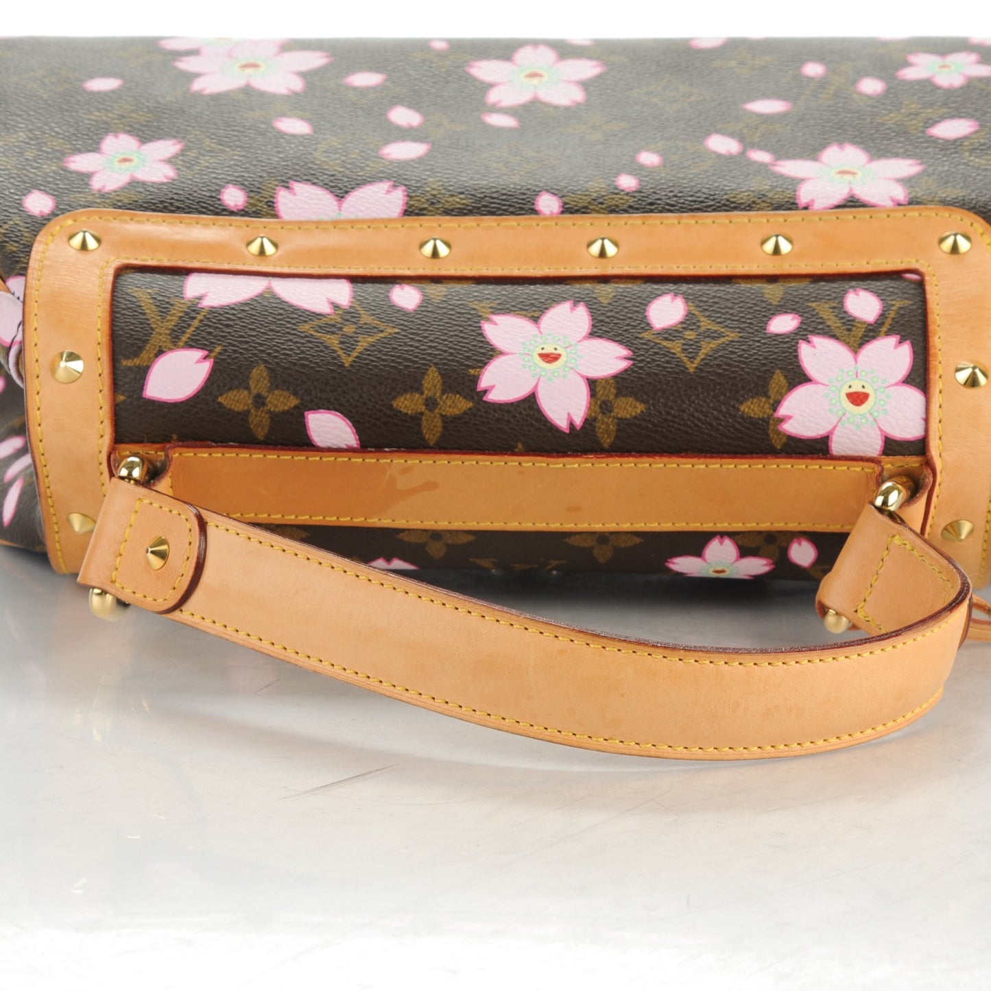 Monogram Cherry Blossom Sac Retro Bag Brown