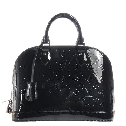 Louis Vuitton Vernis Alma PM Noir Magnetique 1 of 8