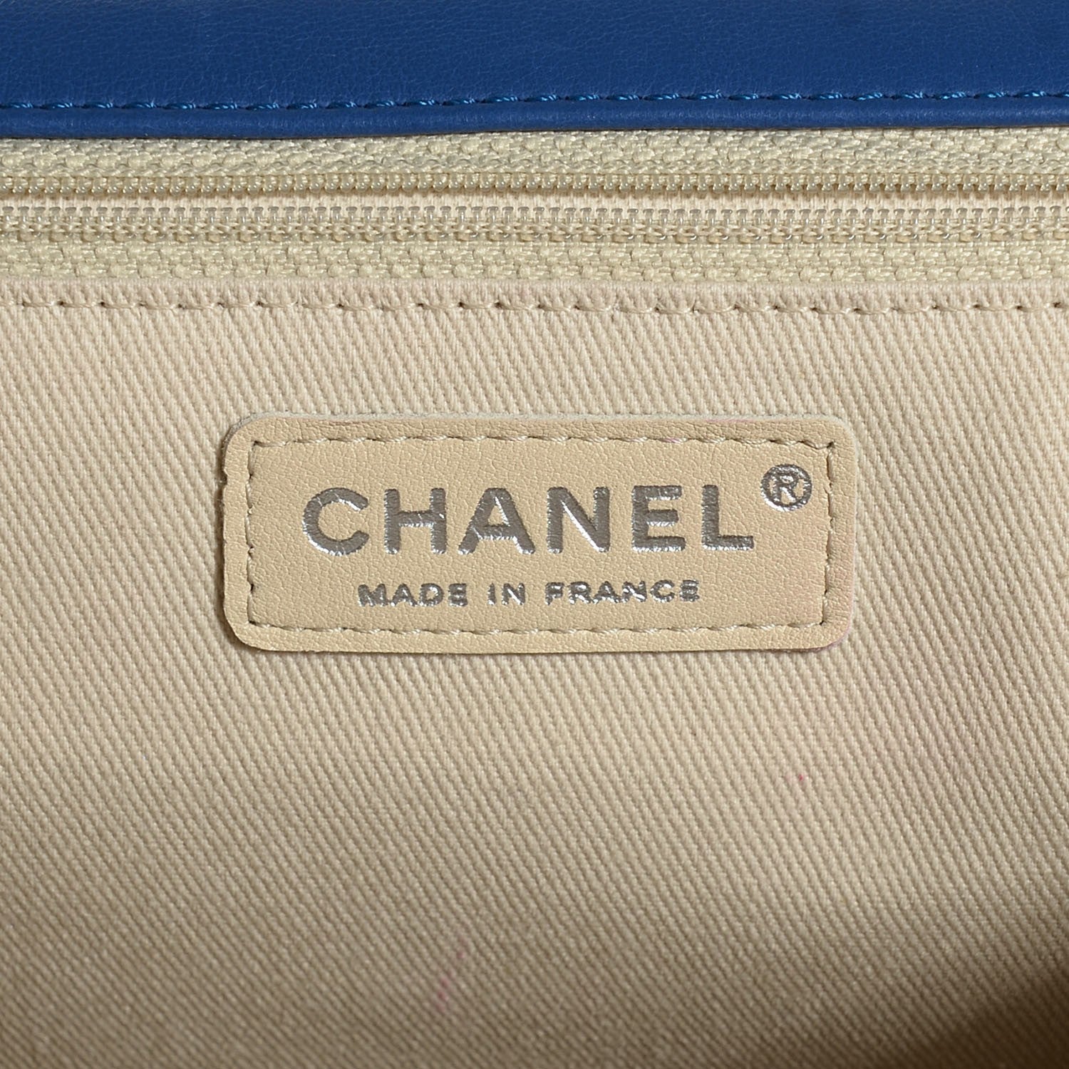 Chanel Calfskin Love Me Tender Flap Blue 7 of 9