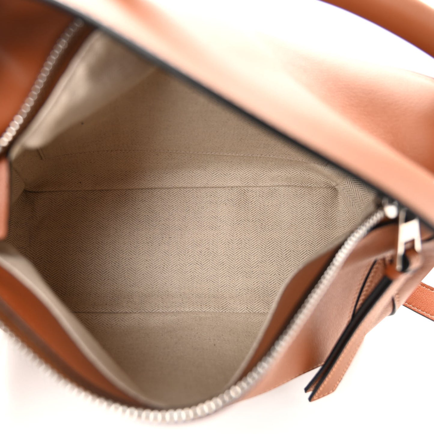 Calfskin Small Puzzle Bag Tan