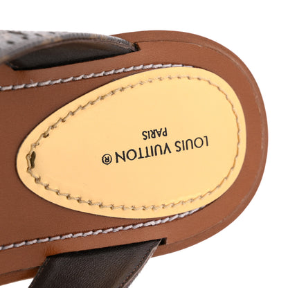 Louis Vuitton Monogram Sunny Flat Thong Sandals 38 Brown 8 of 12