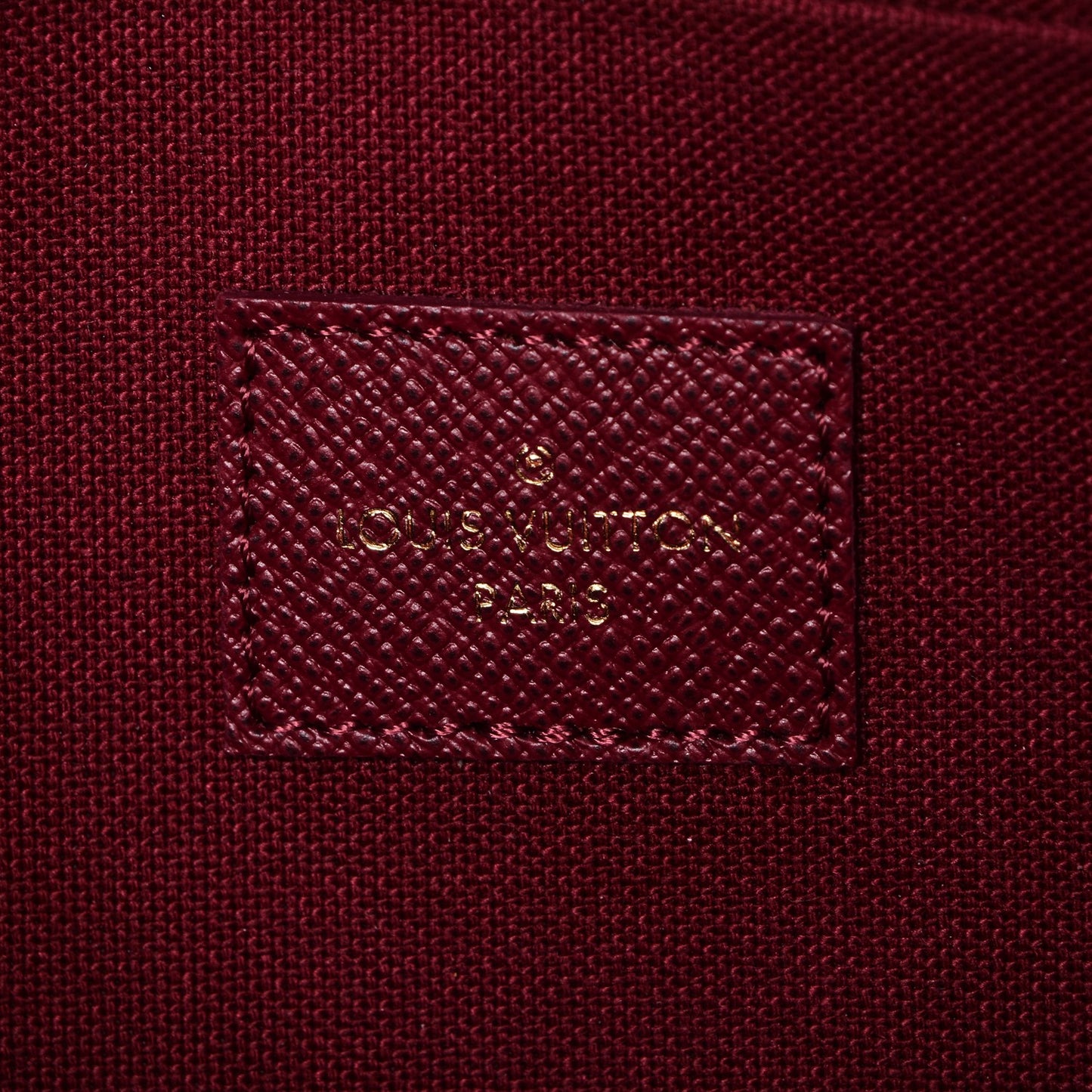 Monogram Pochette Felicie Chain Wallet Fuchsia
