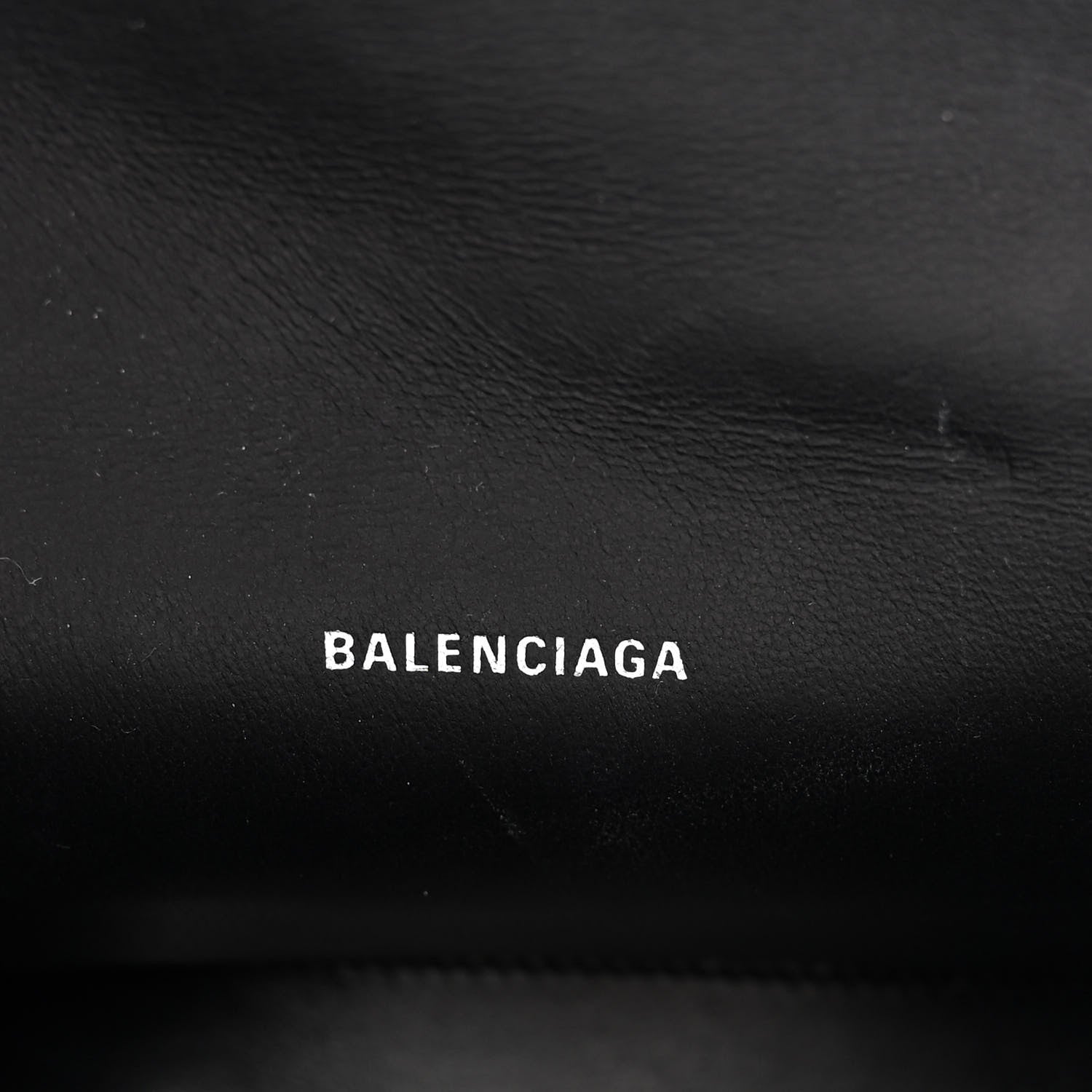 Balenciaga Metallic Shiny Calfskin Crocodile Embossed Hourglass Top Handle Bag XS Royal Blue 6 of 10