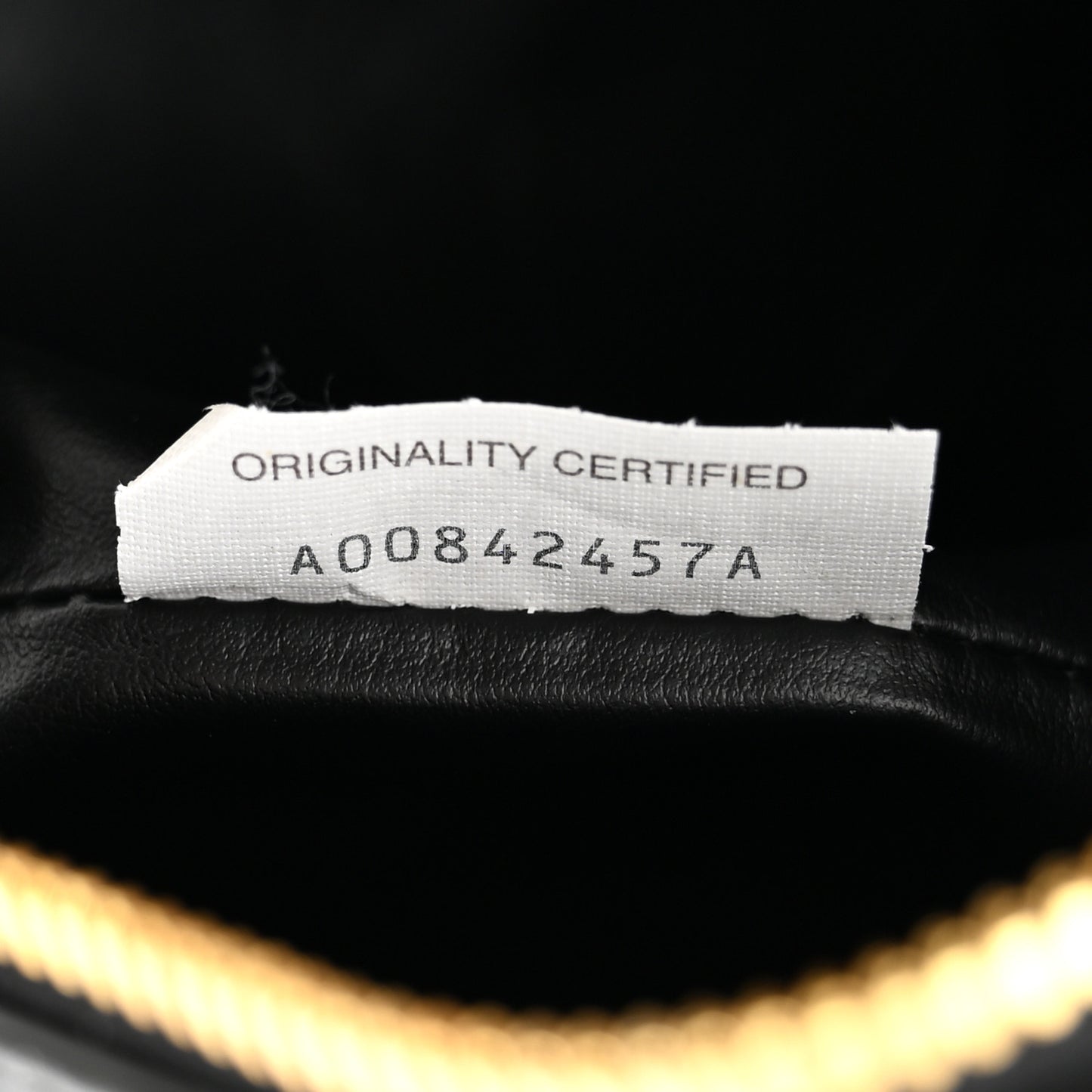 Calfskin Nappa Intrecciato Mini Wallace Black