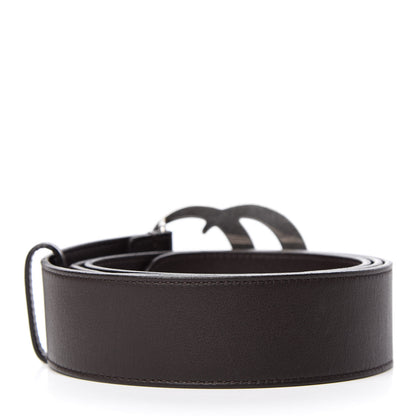 Gucci Moon Calfskin Nickel Double G 40mm Belt 100 40 Dark Cocoa 2 of 5