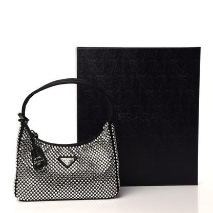 Prada Satin Crystal Mini Re-Edition 2000 Bag Cristal 11 of 11