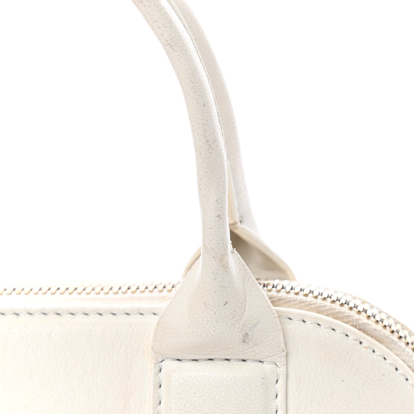 Barocco Quilted Nappa Altea Vanitas Lady Athena White