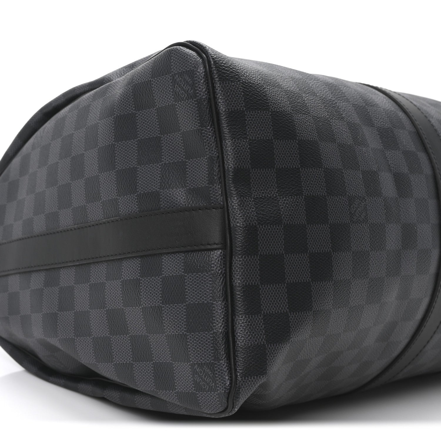 Louis Vuitton Damier Graphite Keepall Bandouliere 50 Indigo Blue 7 of 8