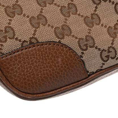 Gucci Monogram Mini Bree Messenger Bag Beige Tabacco 17 of 24