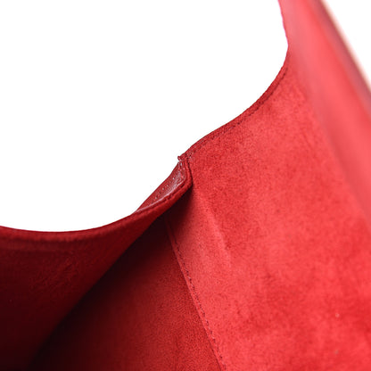 Saint Laurent Grain De Poudre Classic Monogram Cassandre Clutch Rouge Orient 11 of 12