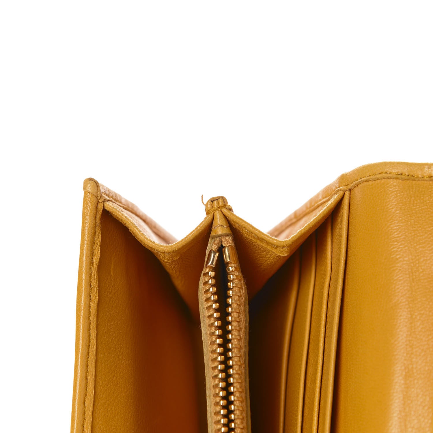 Prada Nappa Gaufre Continental Wallet Ginestra 15 of 16