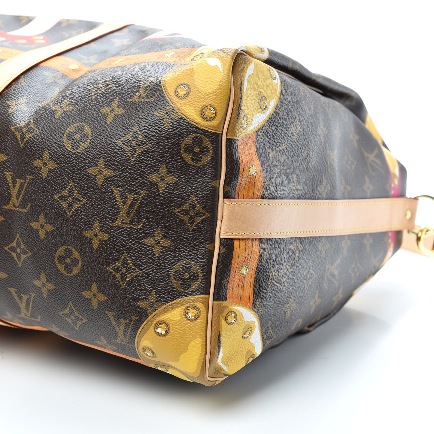 Monogram Summer Trunks Keepall Bandouliere 50
