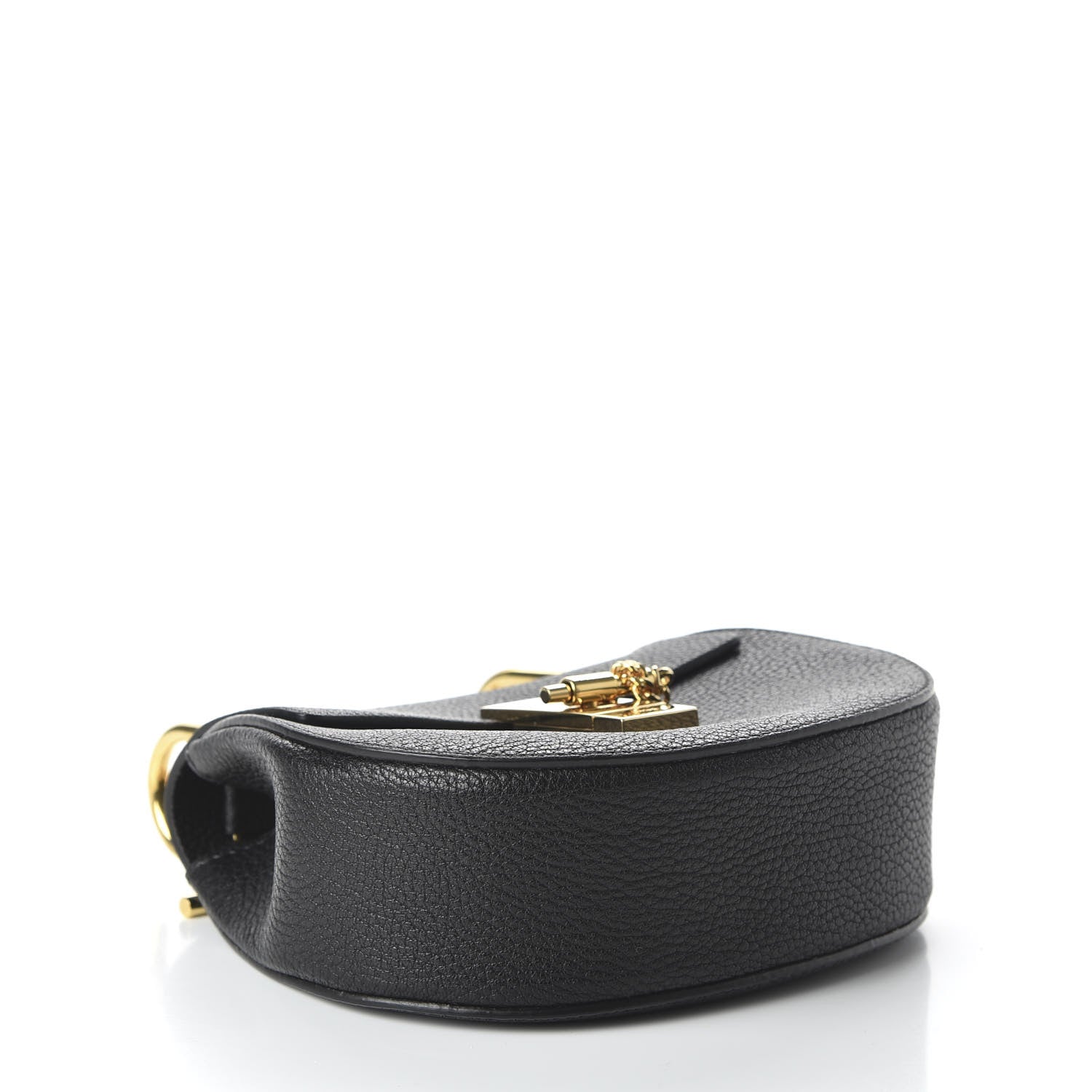 Chloe Grained Lambskin Mini Drew Shoulder Bag Black 4 of 11