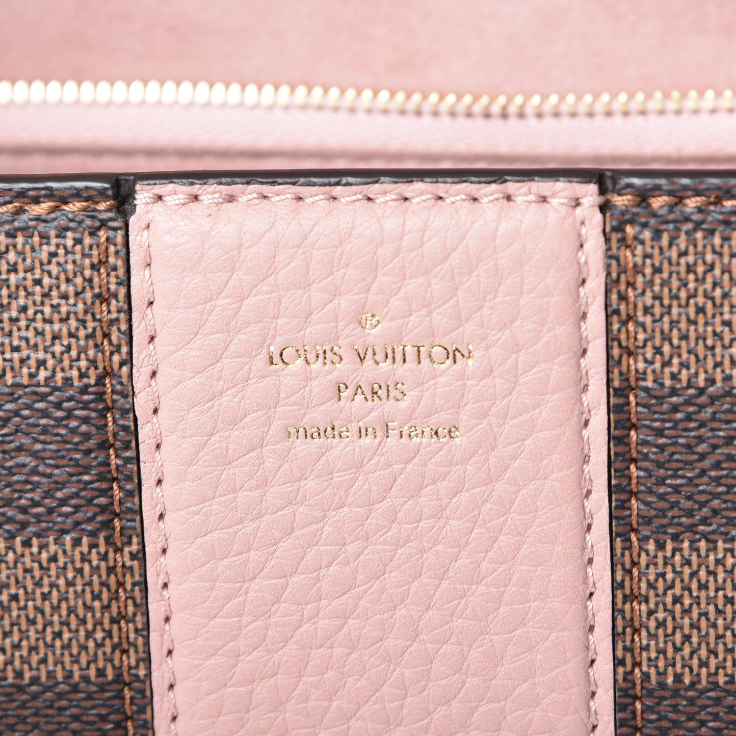 Louis Vuitton Damier Ebene Cuir Taurillon Wight Magnolia 7 of 9