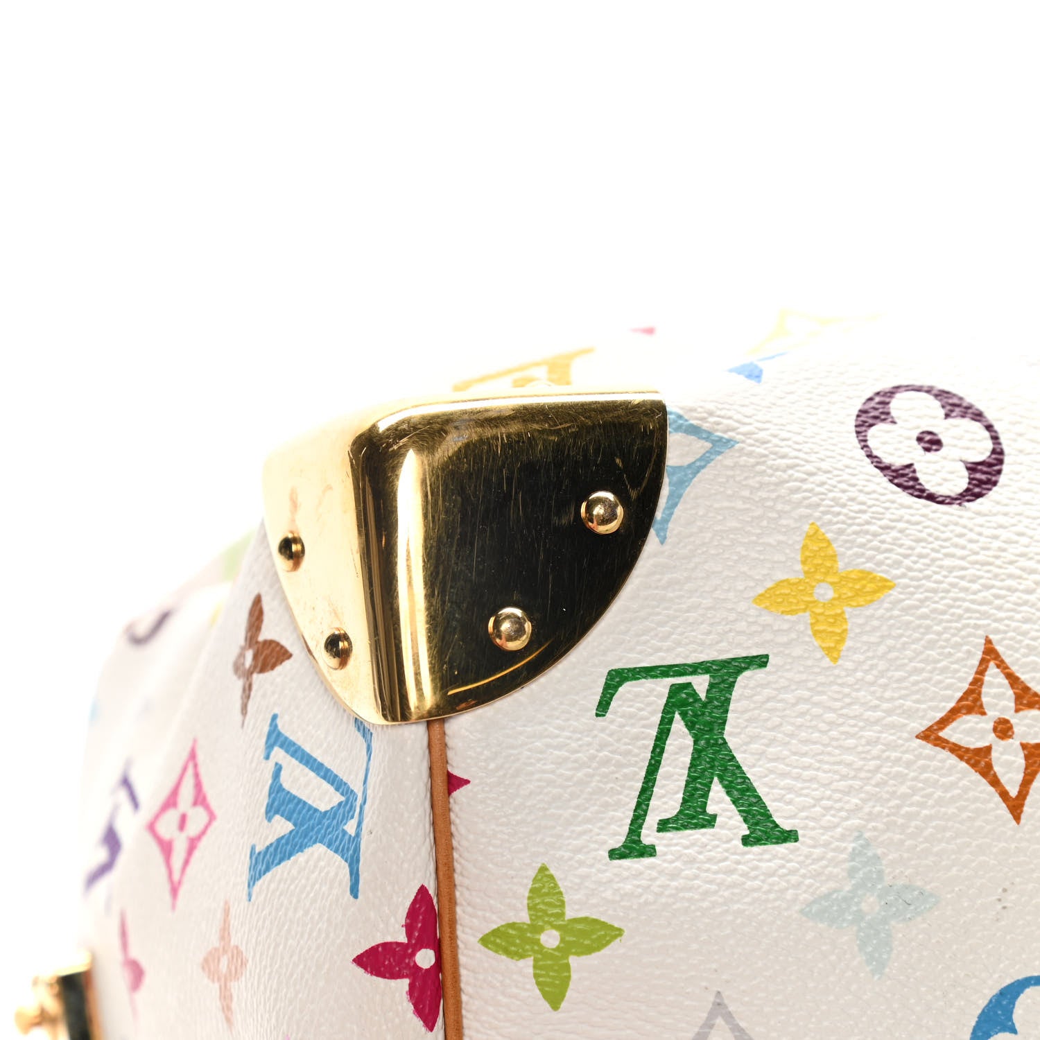 Louis Vuitton Monogram Multicolor Speedy 30 White 9 of 17