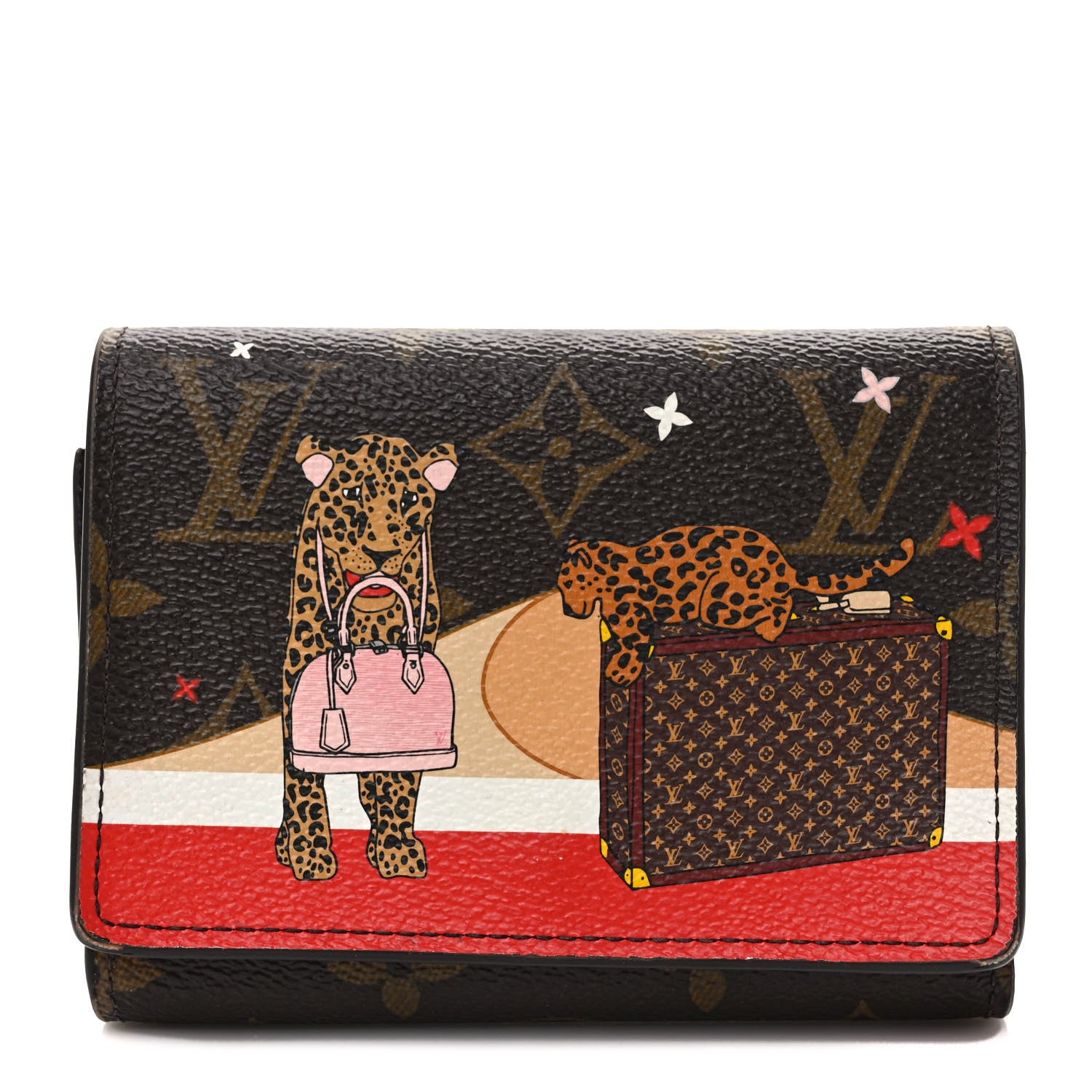 Louis Vuitton Monogram 2018 Christmas Animation Victorine Wallet 1 of 7