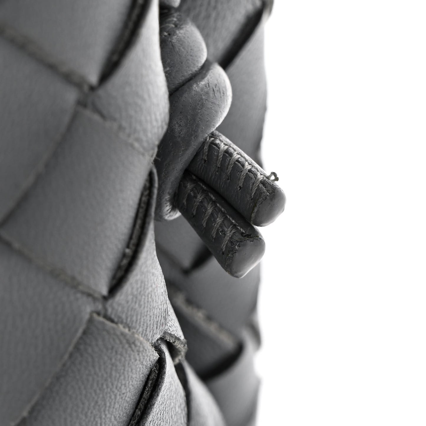 Nappa Intrecciato Small Loop Camera Bag Thunder