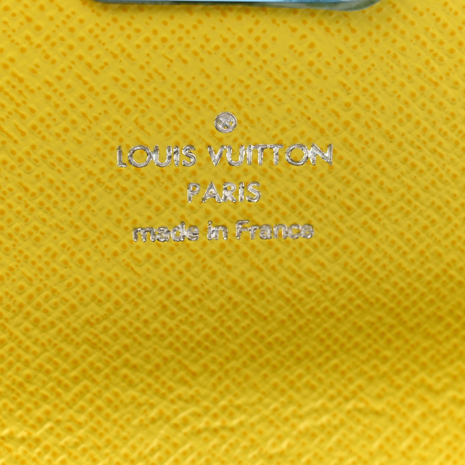 Louis Vuitton Monogram Tribal Mask Sarah Wallet Yellow 7 of 10