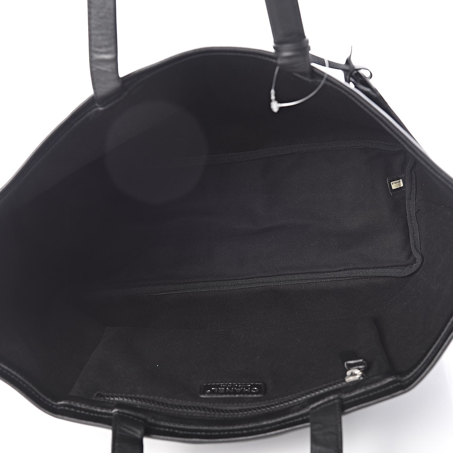 Chanel Canvas Karl Lagerfeld Mobile Art Tote Black 5 of 10