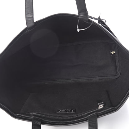 Chanel Canvas Karl Lagerfeld Mobile Art Tote Black 5 of 10
