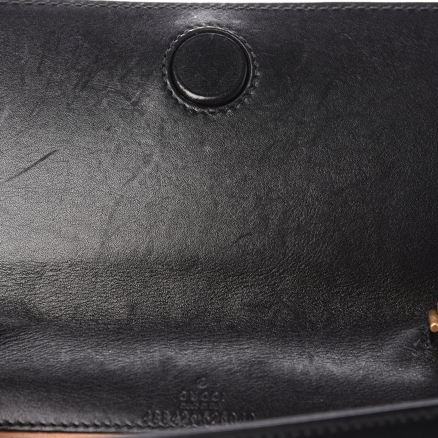 Calfskin Matelasse GG Marmont Mini Bag Black