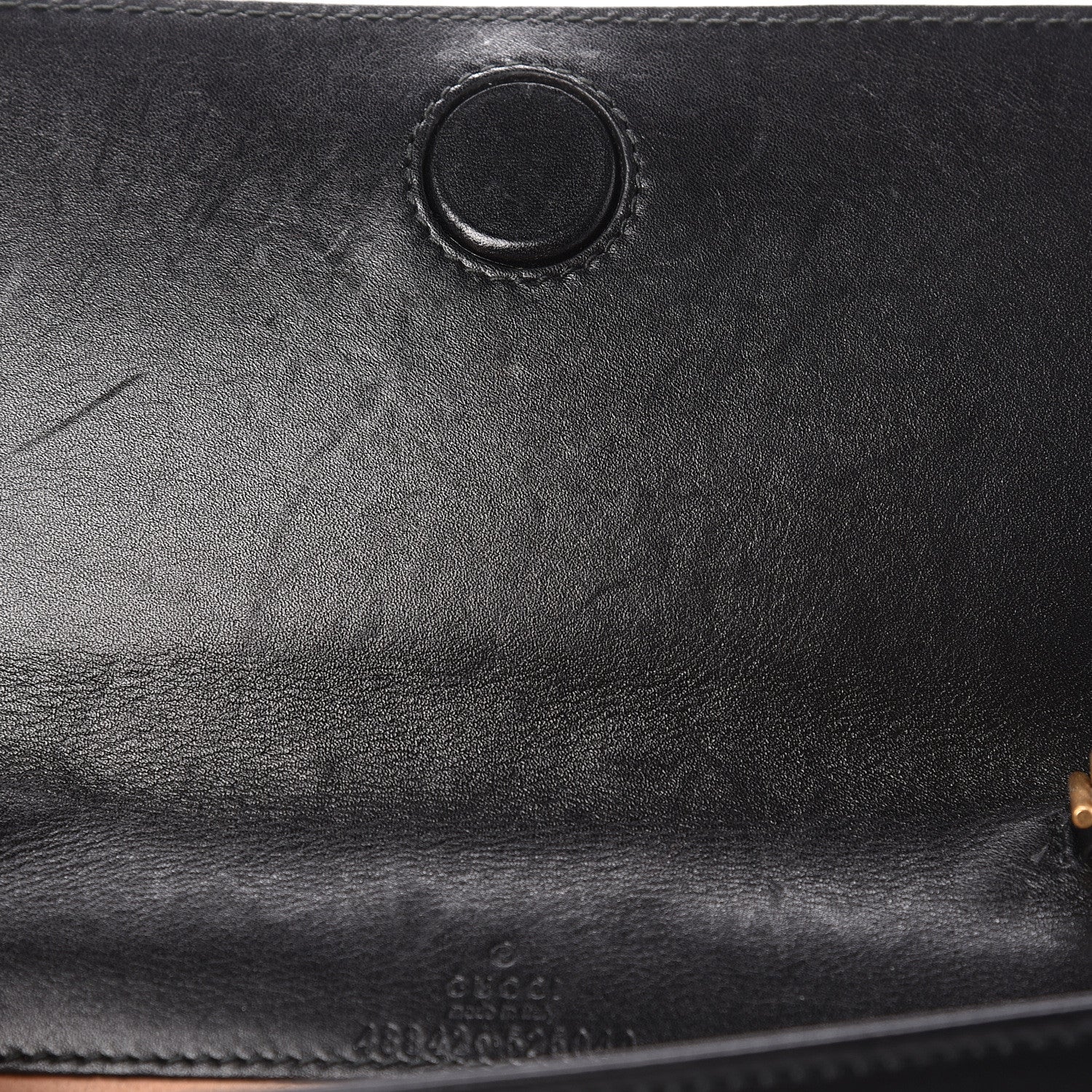 Gucci Calfskin Matelasse GG Marmont Mini Bag Black 9 of 13
