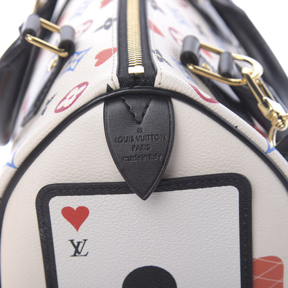 Louis Vuitton Game On Speedy Bandouliere 25 White 6 of 10
