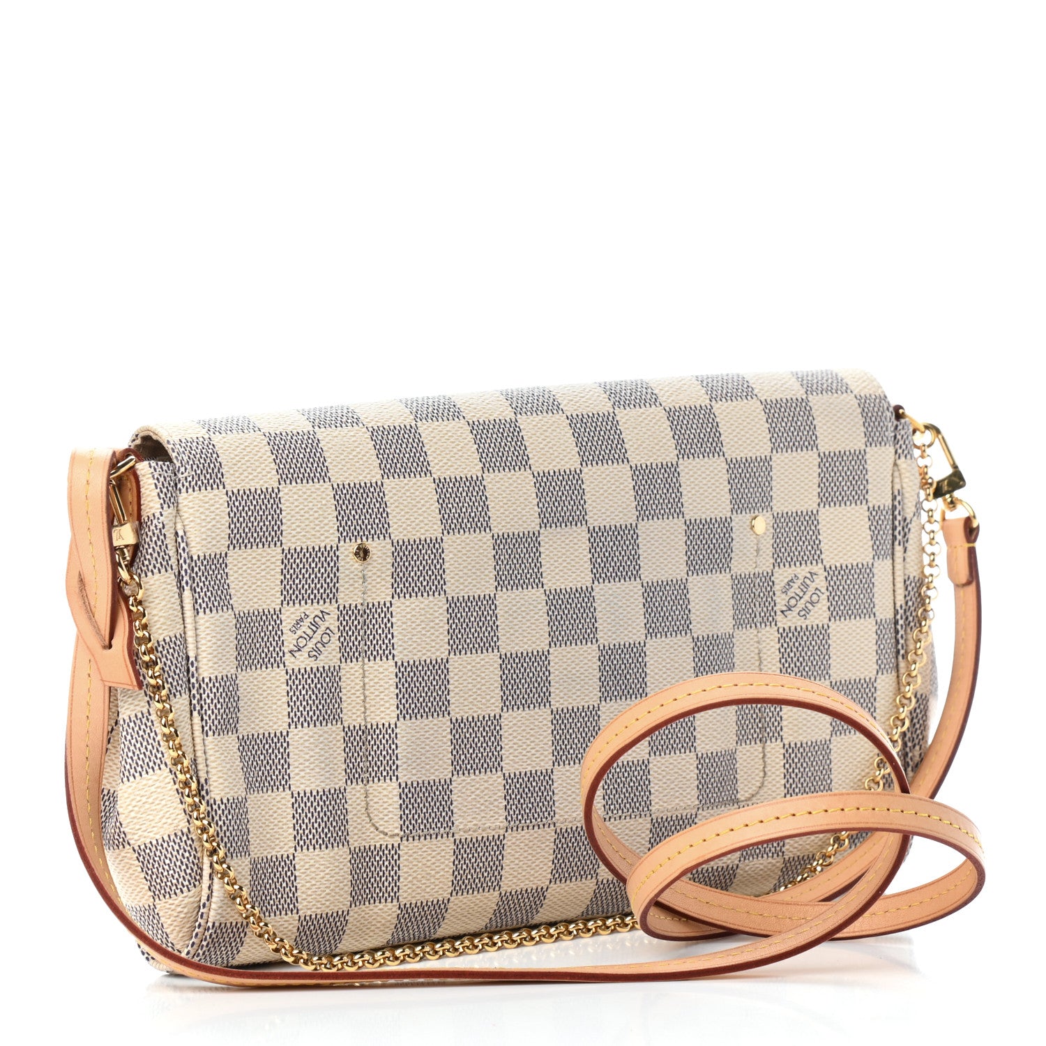 Louis Vuitton Damier Azur Favorite MM 3 of 9