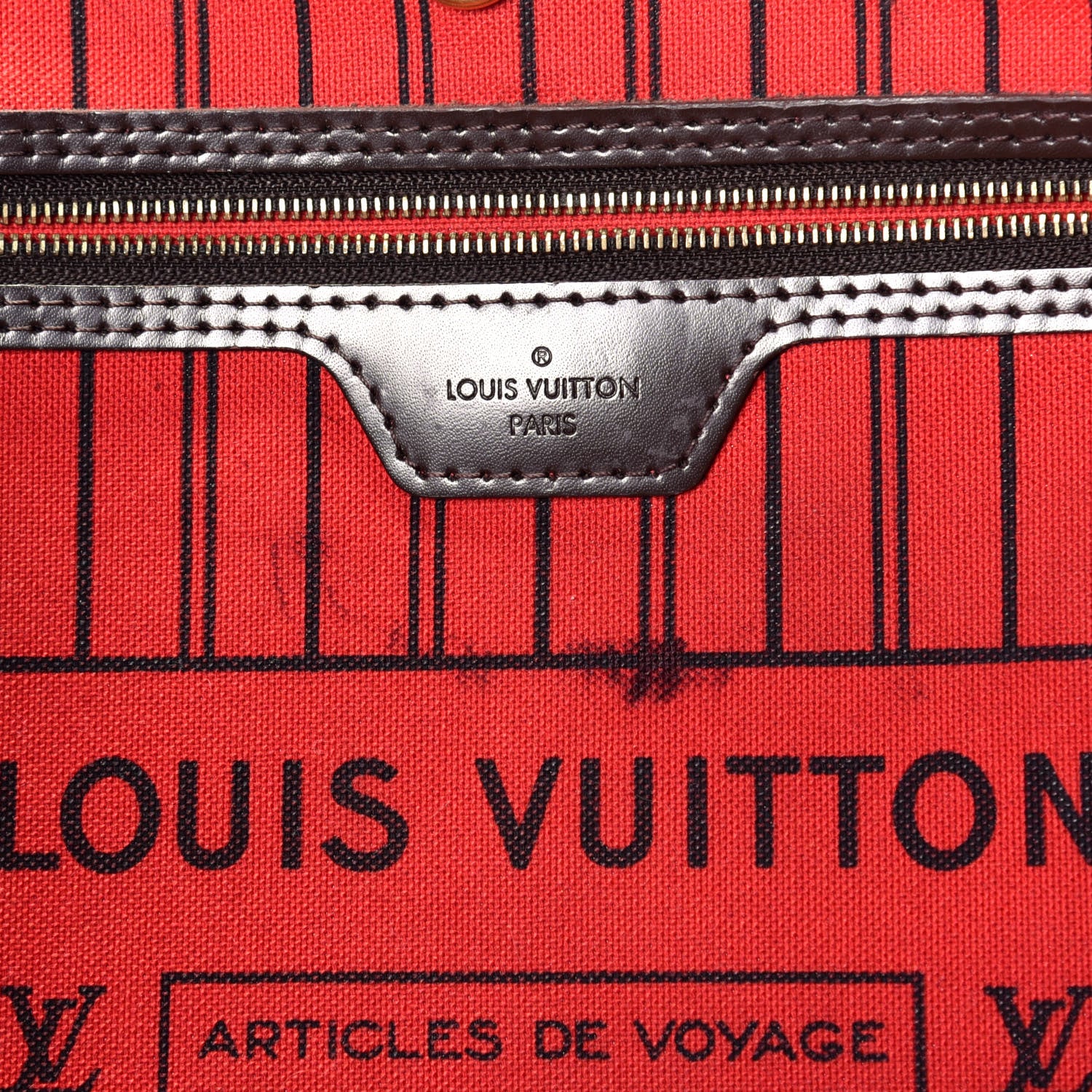 Louis Vuitton Damier Ebene Neo Neverfull GM 6 of 8