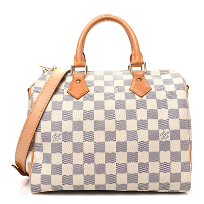 Louis Vuitton Damier Azur Speedy Bandouliere 25 1 of 12