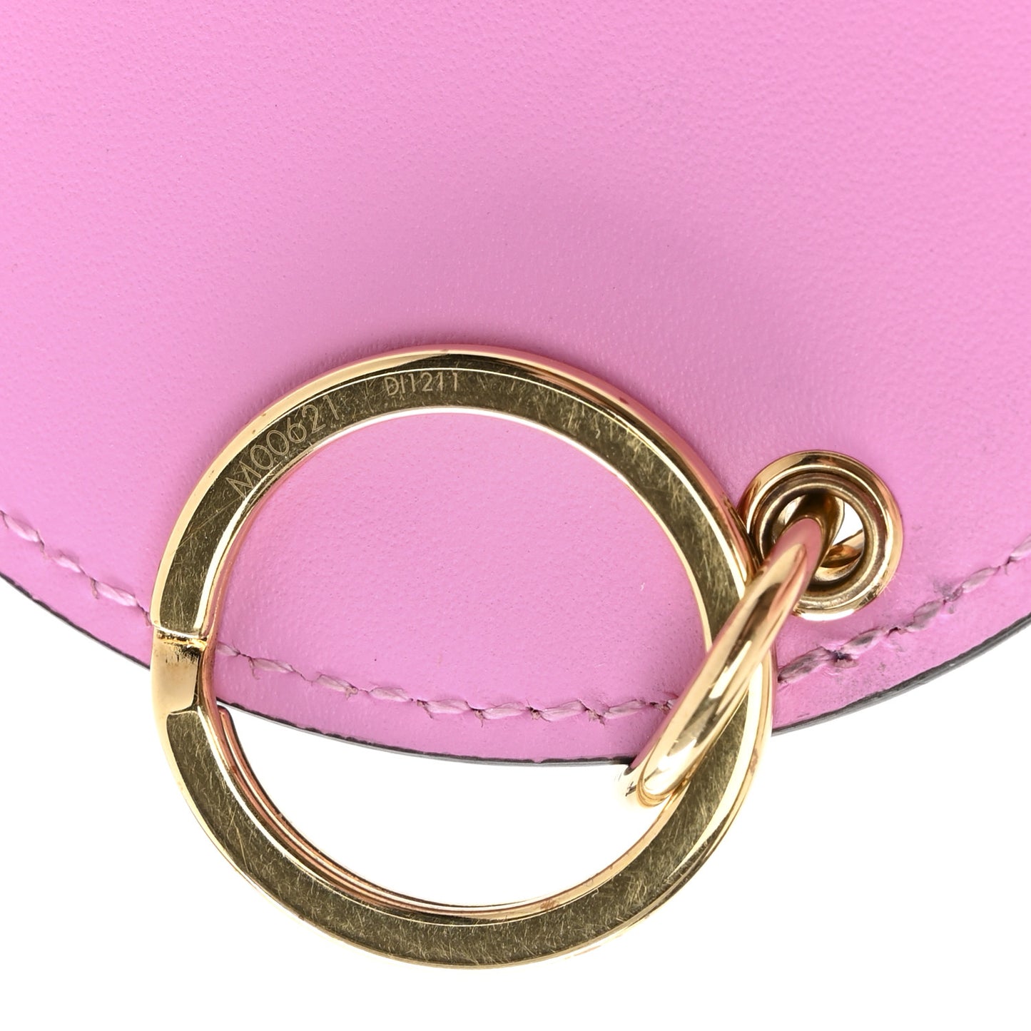Vernis Valentine Bag Charm Key Holder Baby Blue Neon
