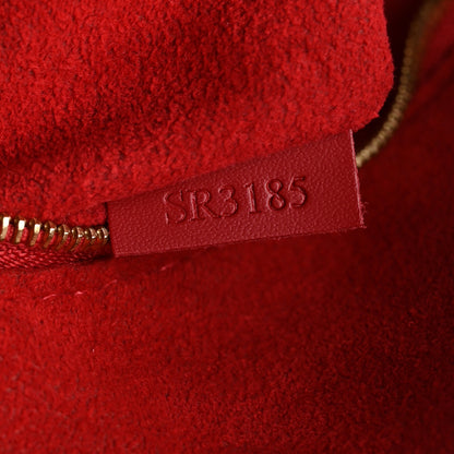 Louis Vuitton Damier Ebene Caissa Hobo Cherry 7 of 14